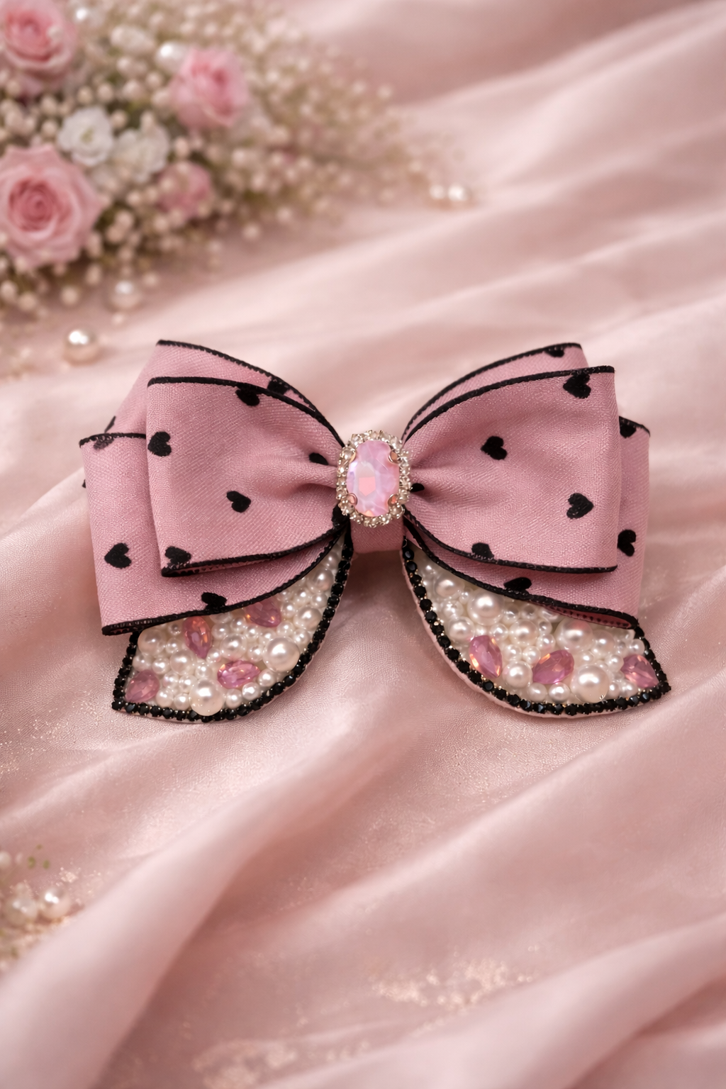 Mašľa Blush Noir